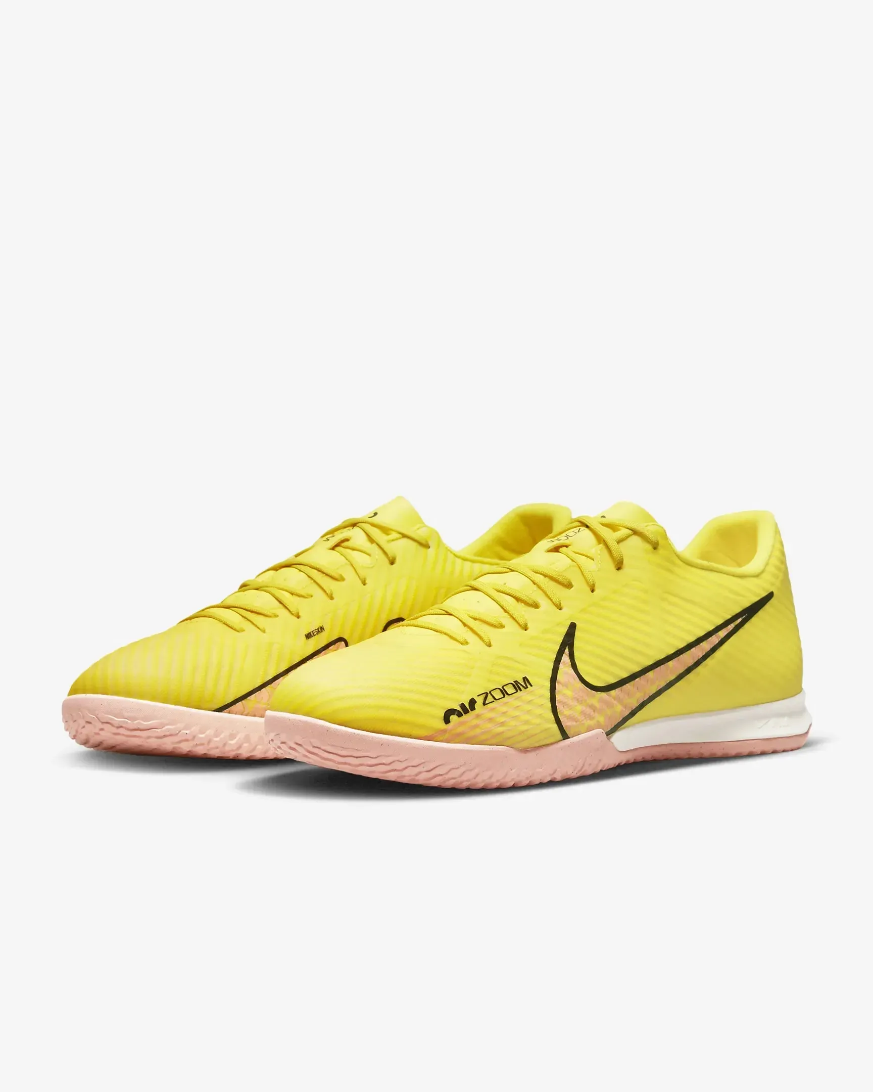 Nike Zoom Vapor 15 Academy Indoor - Yellow Strike-Sunset Glow