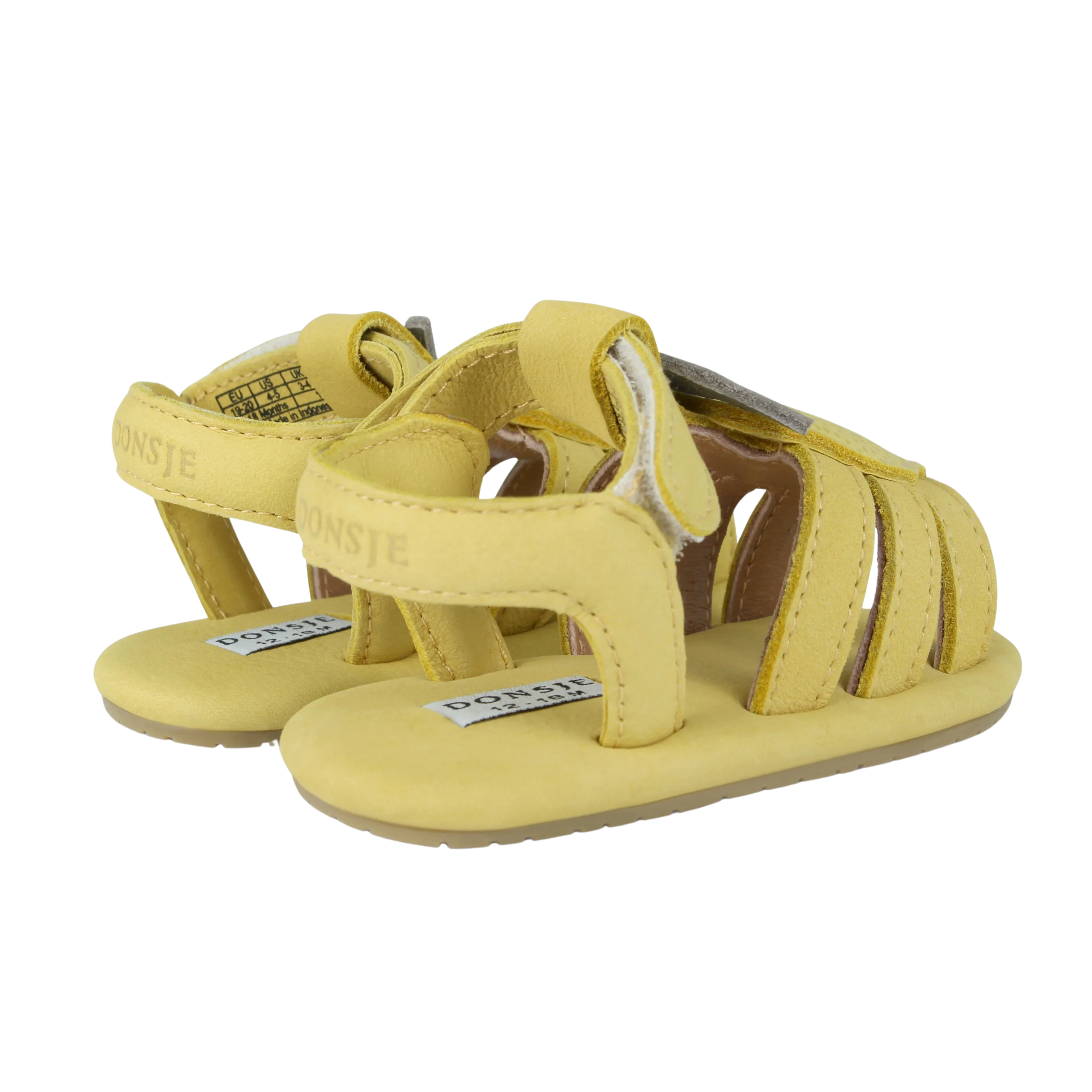Sadie Sandals | Lemon | Canary Dotted Nubuck